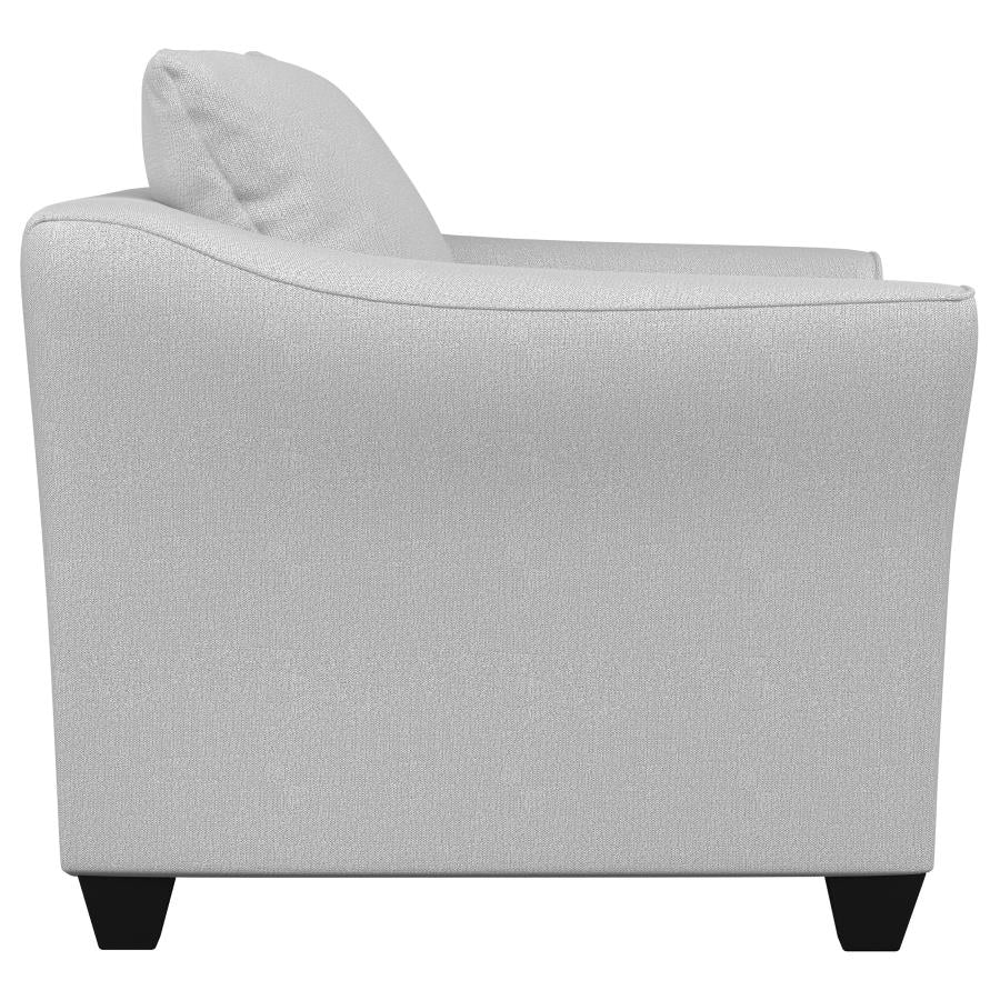 Salizar 3-piece Upholstered Flared Arm Sofa Set Sand - 508581-S3