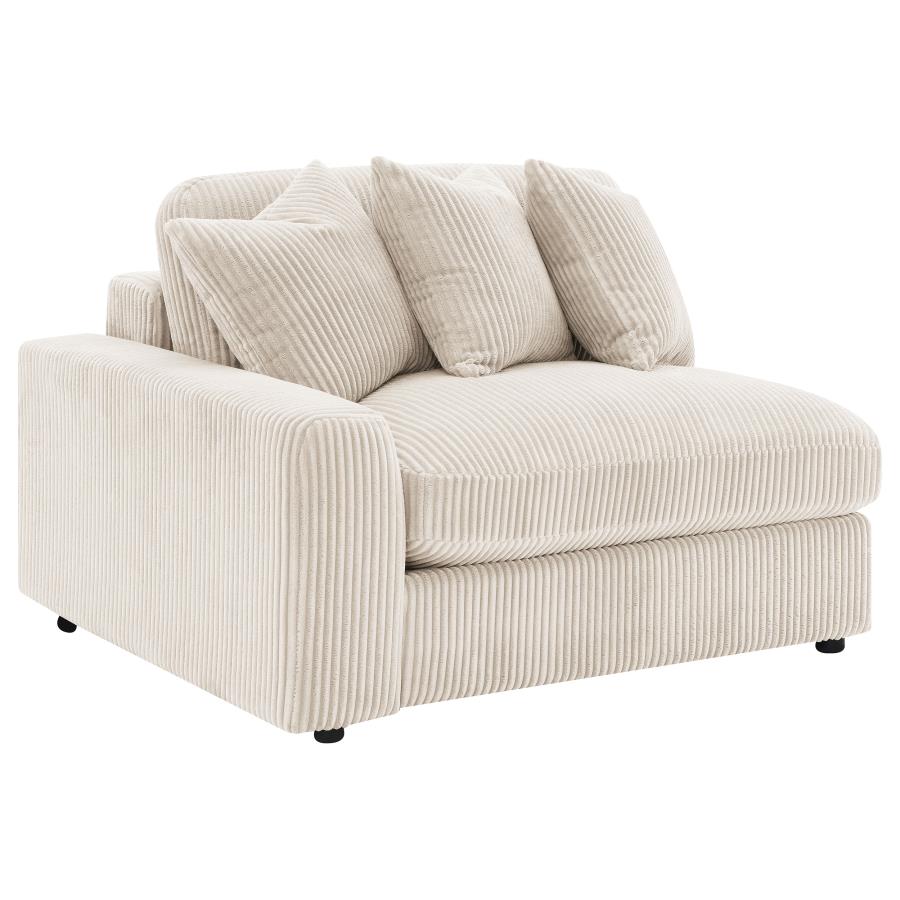 Blaine Upholstered Reversible Chaise Sectional Sofa Sand - 509899-SET