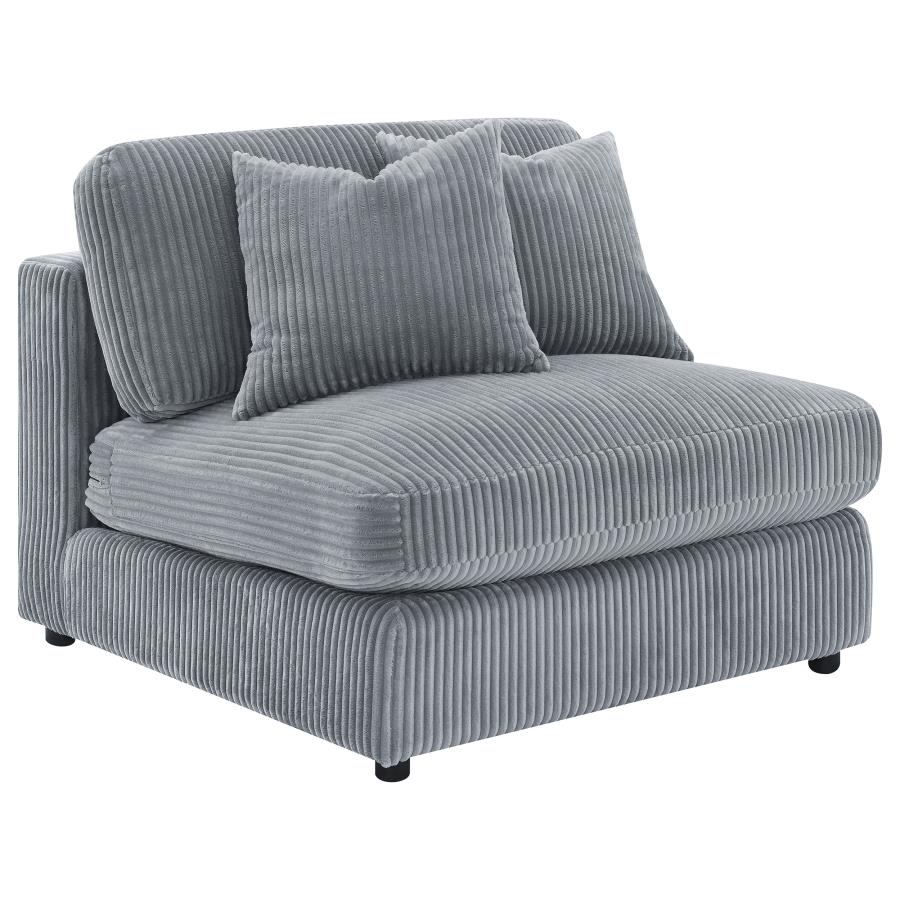 Blaine Upholstered Reversible Chaise Sectional Sofa Fog - 509900-SET