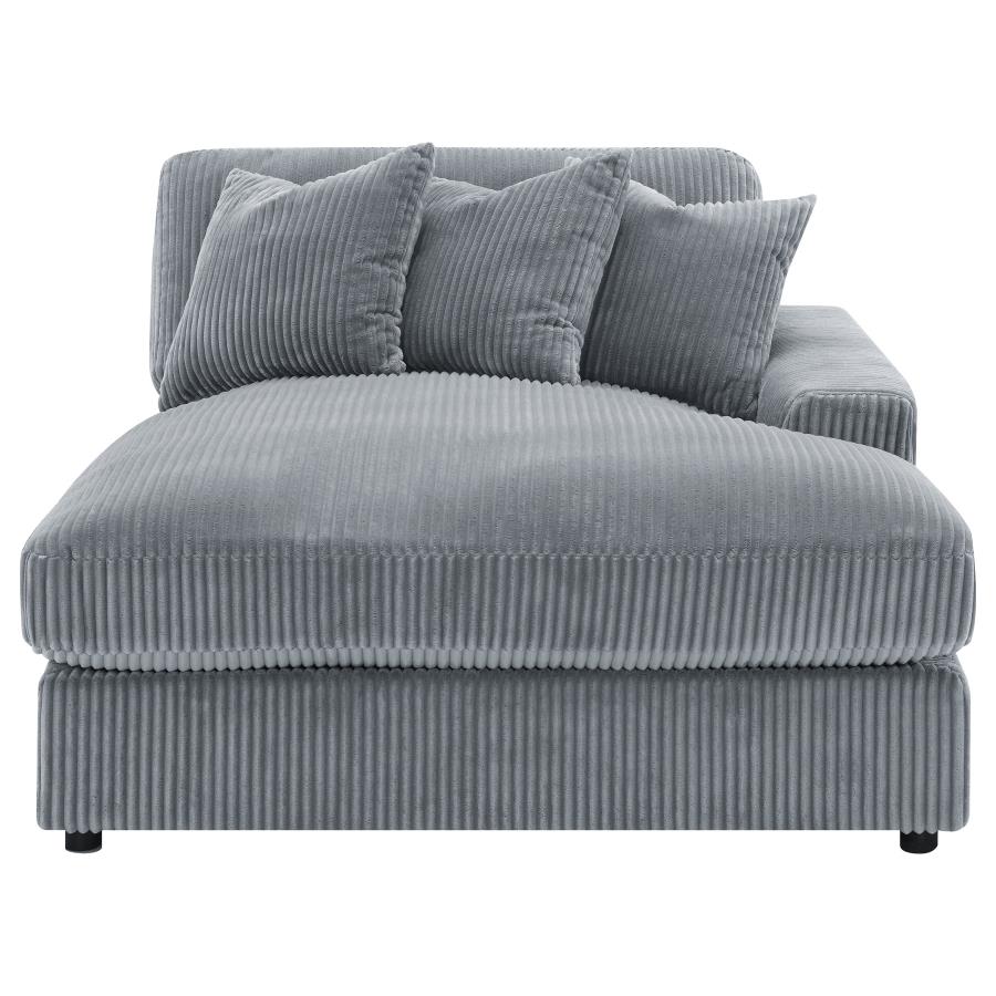 Blaine Upholstered Reversible Chaise Sectional Sofa Fog - 509900-SET