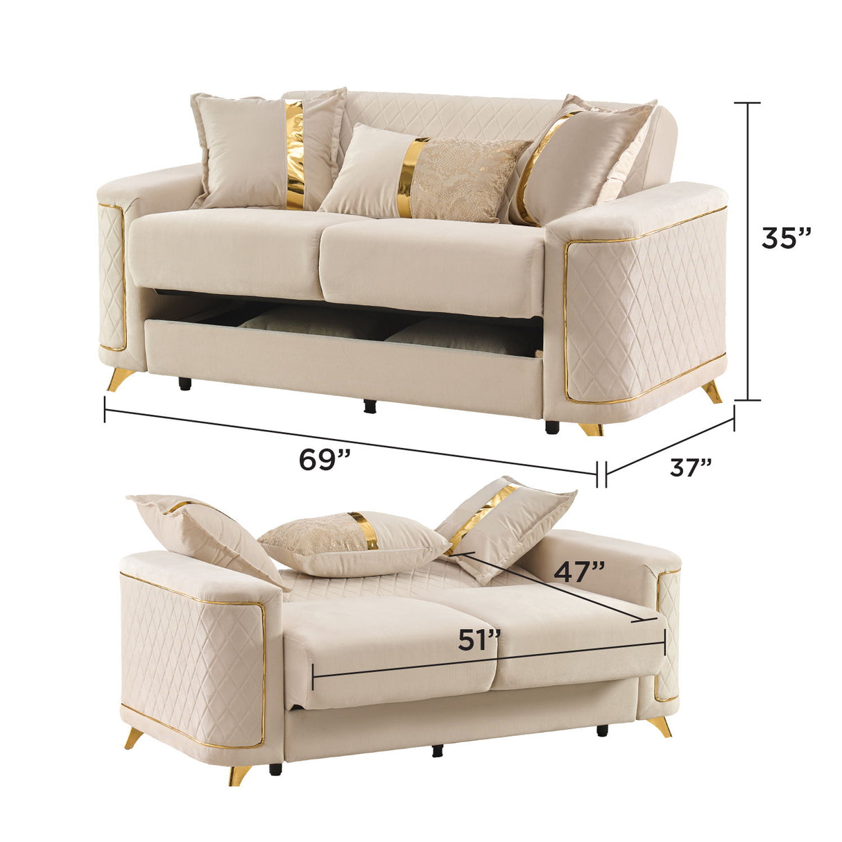 Lisa - Loveseat