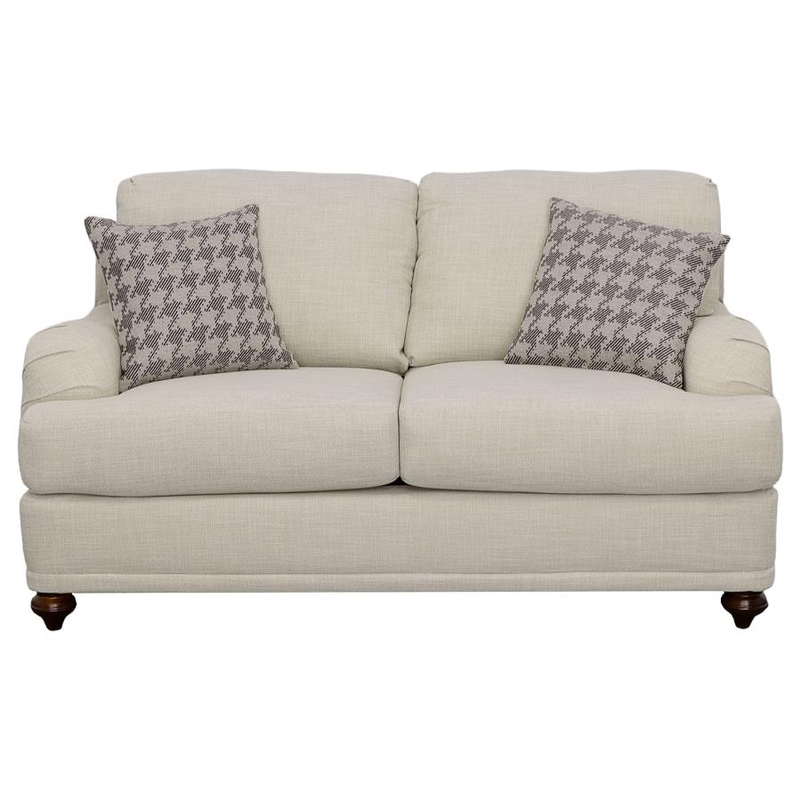Glenn 3-piece Upholstered Sofa Set Light Grey and Grey - 511094-S3