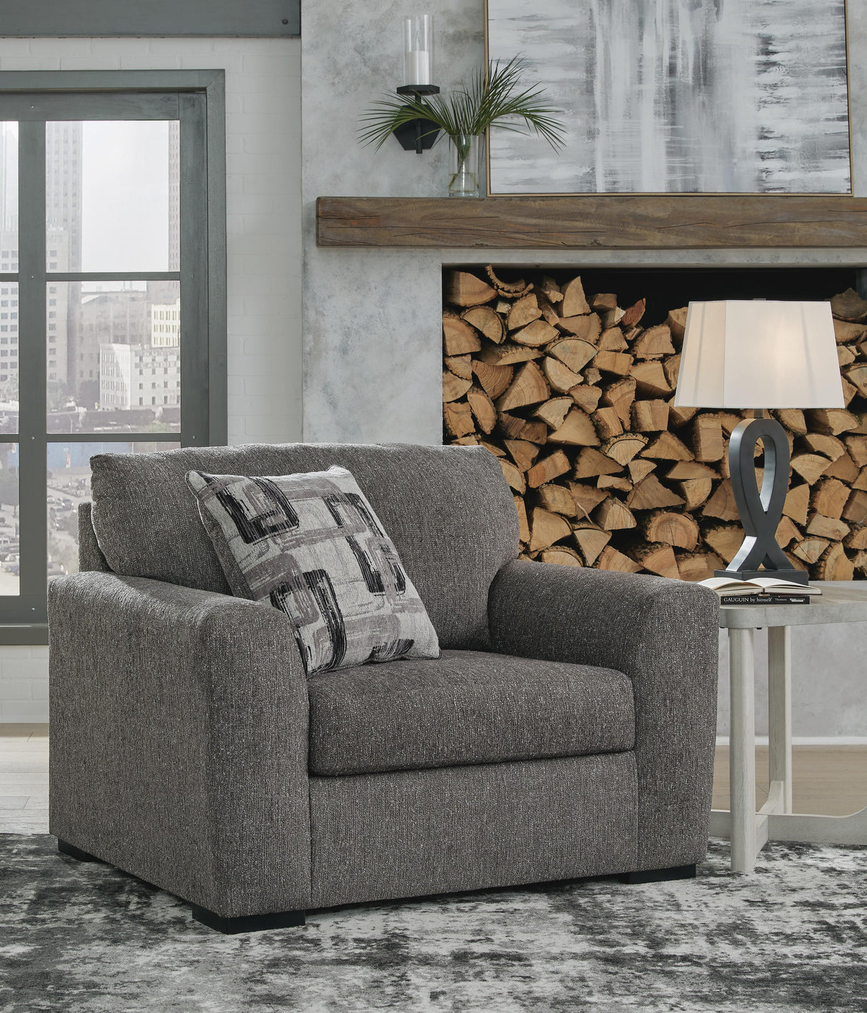 Gardiner Oversized Chair and Ottoman - 52404U2