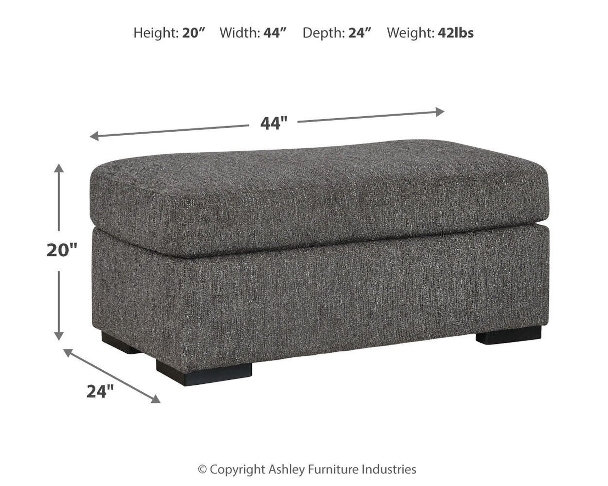 Gardiner Sofa Chaise and Ottoman - 52404U1