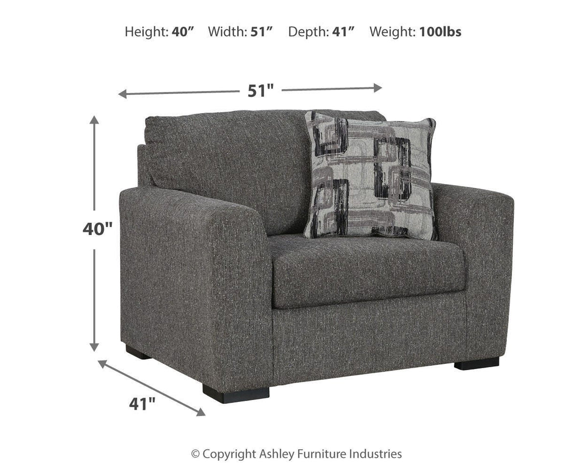 Gardiner Oversized Chair and Ottoman - 52404U2