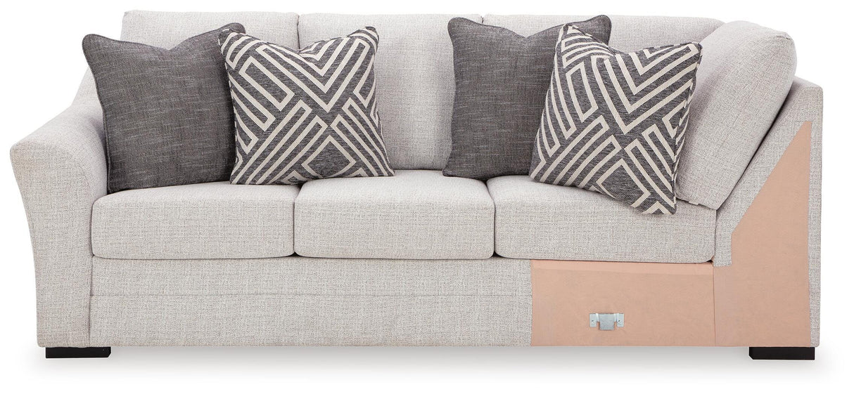Koralynn Left-Arm Facing Sofa with Corner Wedge - 5410248