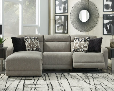 Colleyville 3-Piece Power Reclining Sectional with Chaise - 54405S4