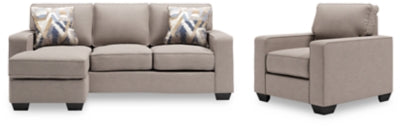 Greaves Sofa Chaise and Chair - 55104U1
