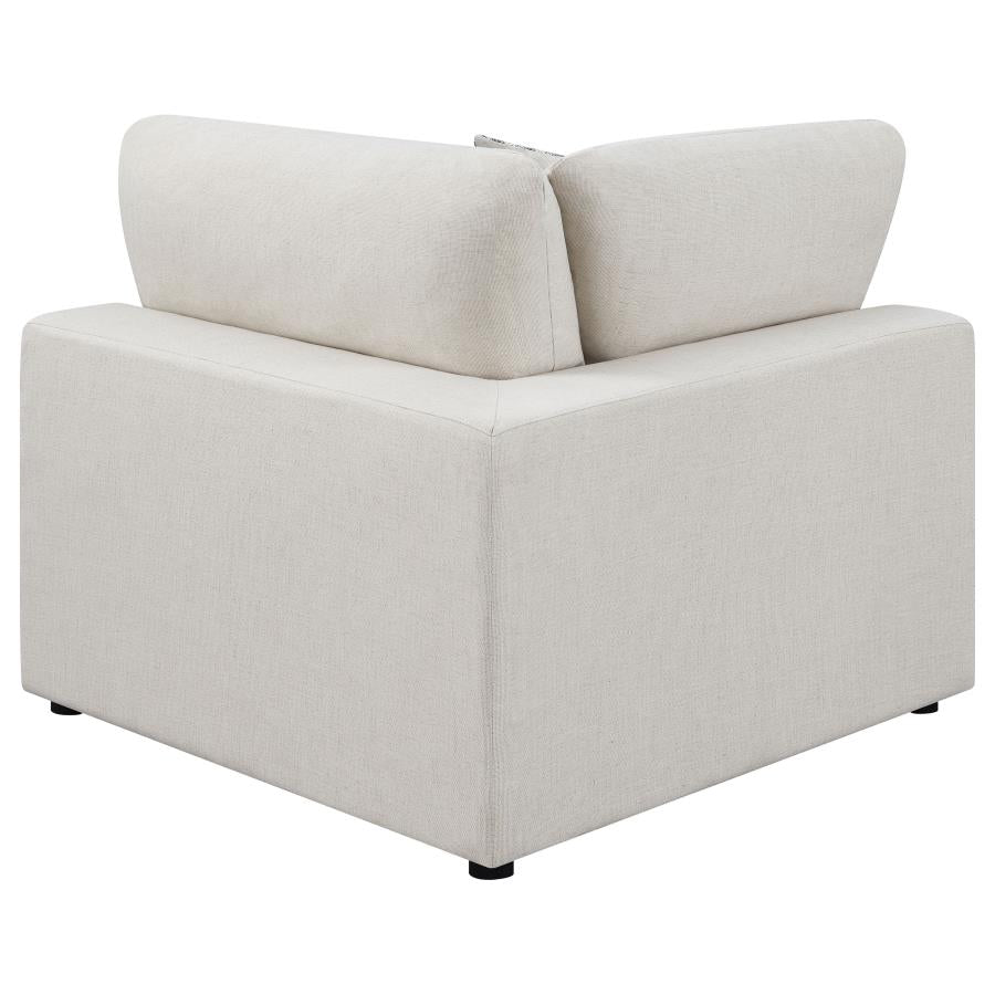 Serene 4-piece Upholstered Modular Sectional Sofa Beige - 551321-SETA