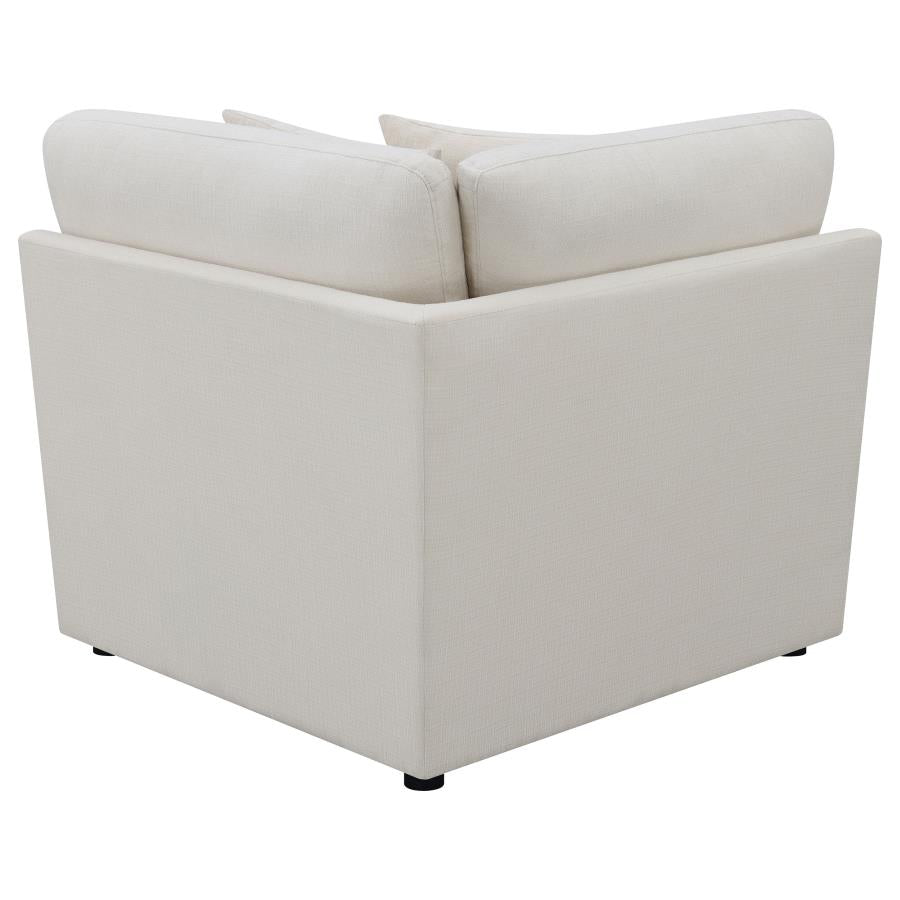 Hobson Upholstered Corner Ivory - 551452