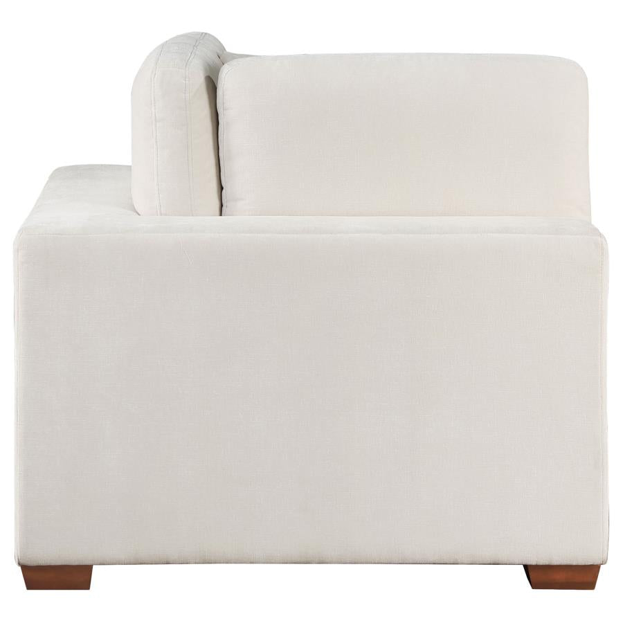 Lakeview 5-piece Upholstered Modular Sectional Sofa Ivory - 551461-SETB