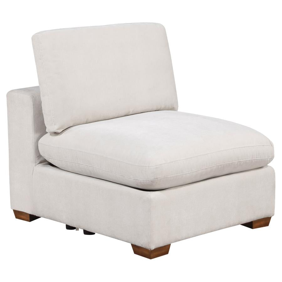 Lakeview 6-piece Upholstered Modular Sectional Sofa Ivory - 551461-SET