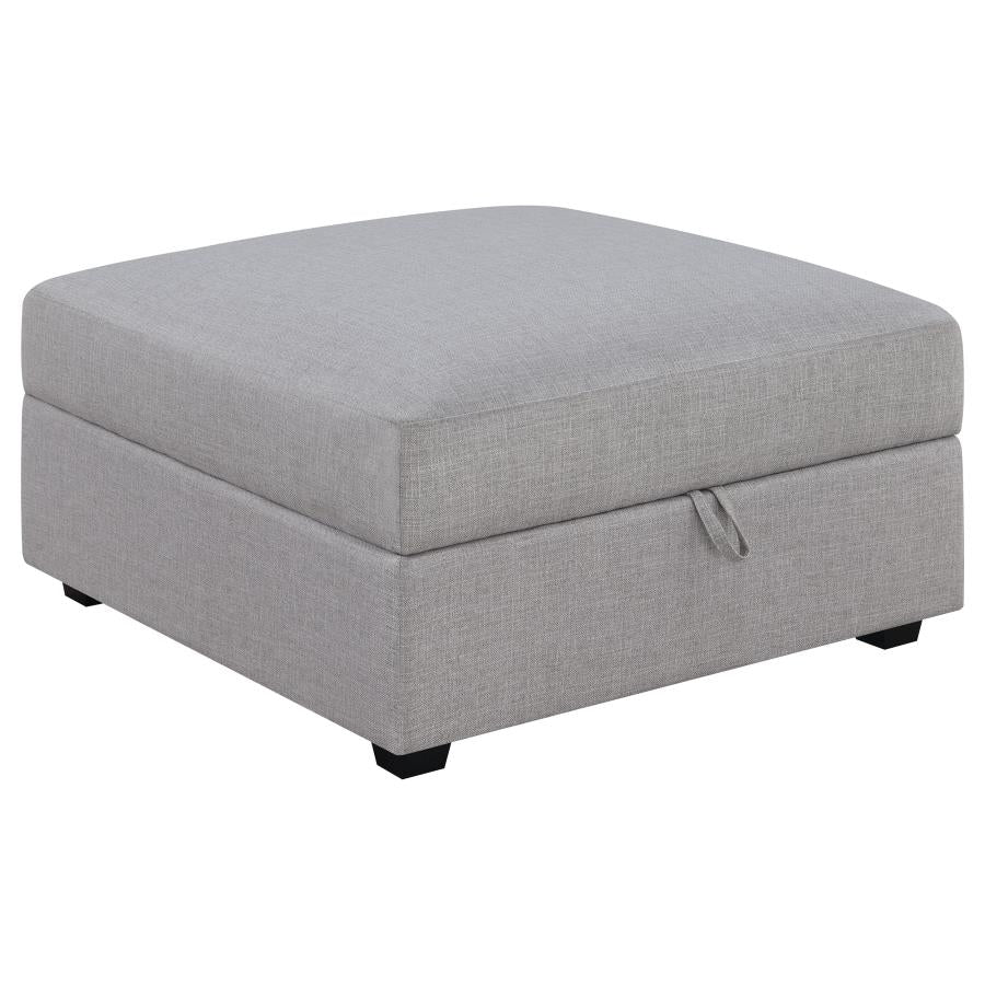 Cambria 4-piece Upholstered Modular Sectional Sofa Grey - 551511-S4A