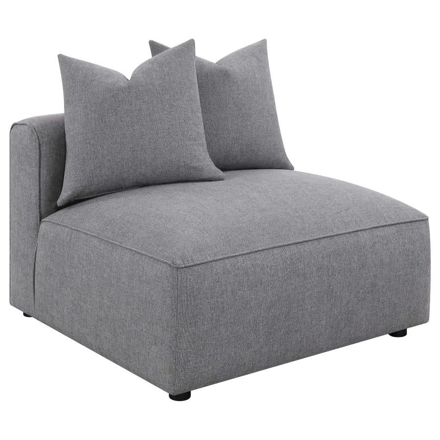 Jennifer 6-piece Upholstered Modular Sectional Grey - 551594-SET