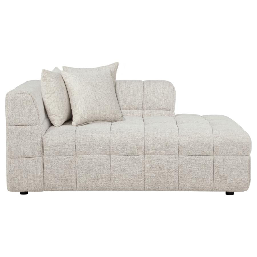 Amara Upholstered RAF Chaise - 551915RAF