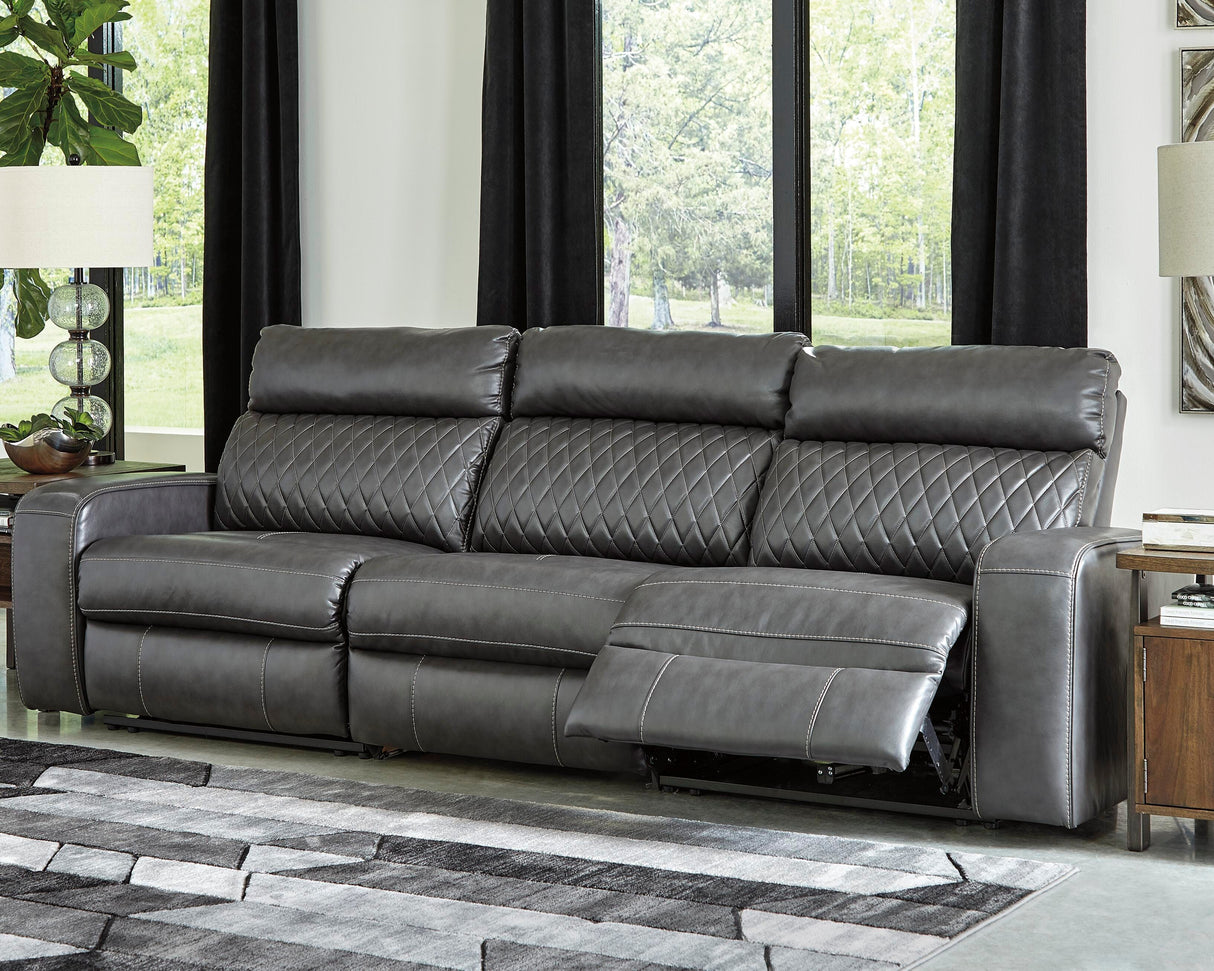 Samperstone 3-Piece Power Reclining Sectional Sofa - 55203S4