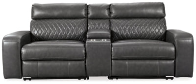 Samperstone 3-Piece Power Reclining Sectional Loveseat - 55203S3