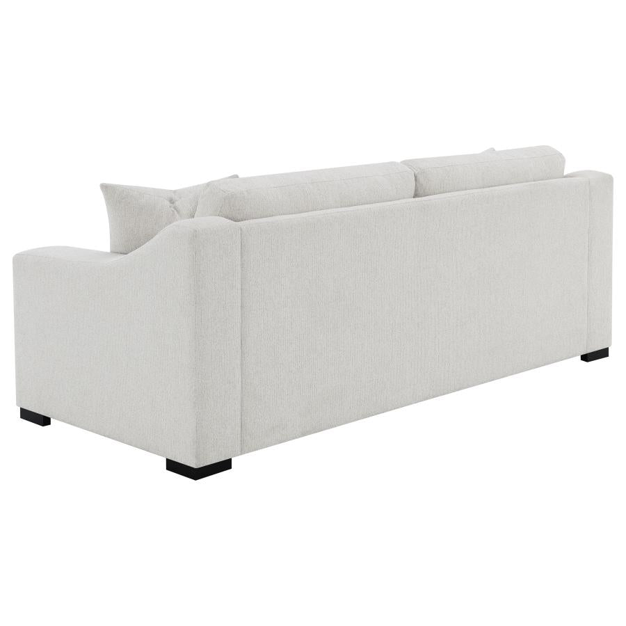 Ashlyn Fabric Upholstered Track Arm Sofa Sand - 552091