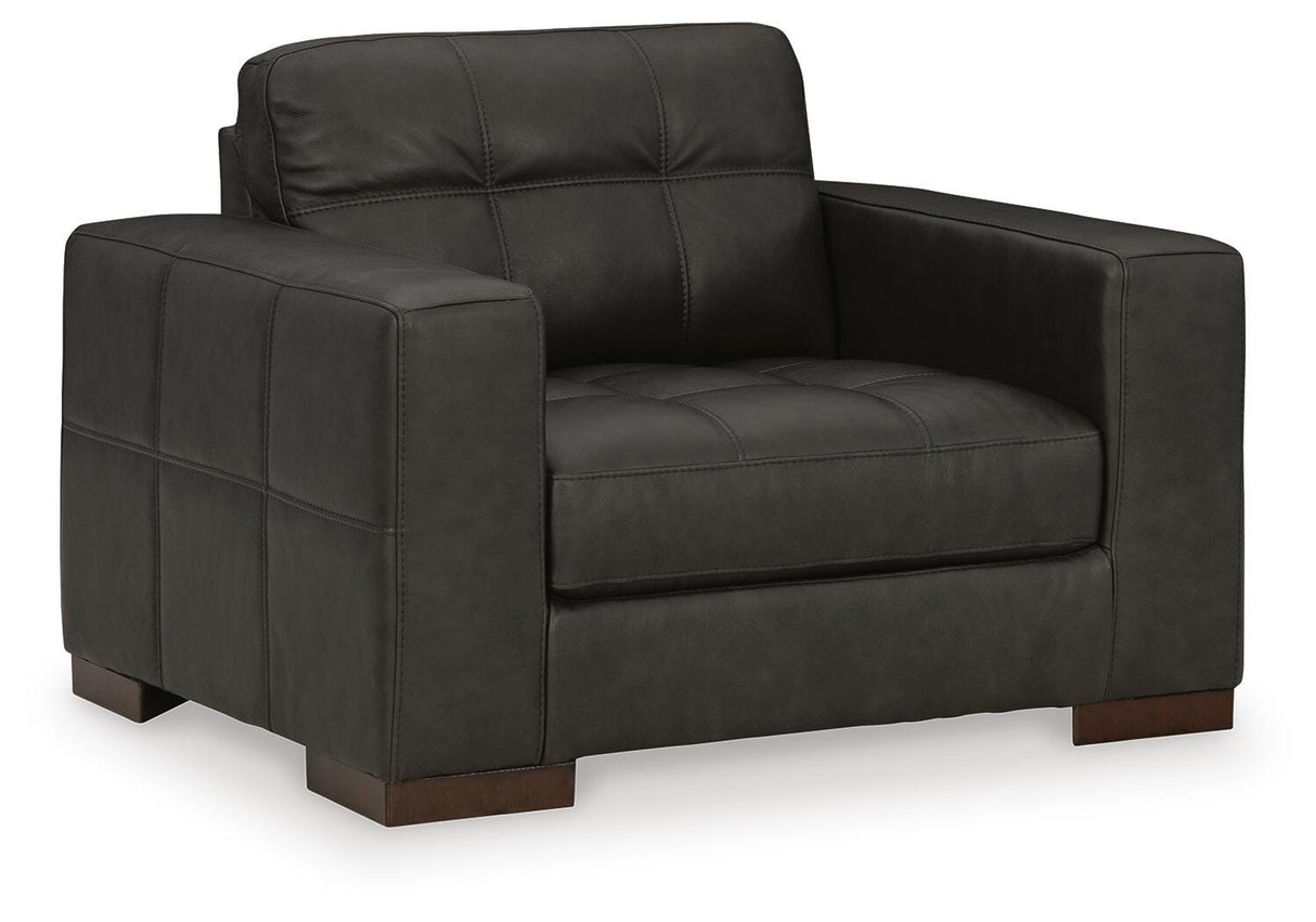 Luigi Oversized Chair and Ottoman - 56506U2