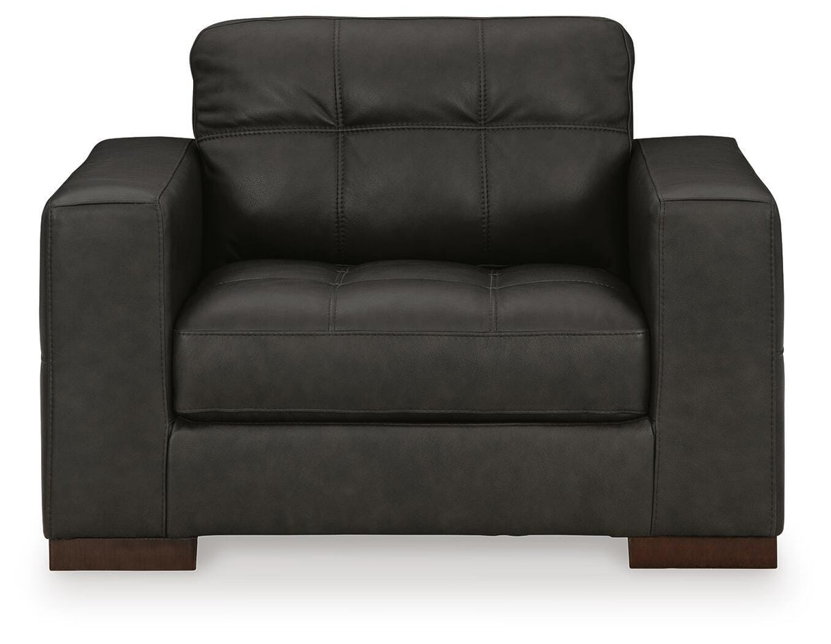 Luigi Oversized Chair and Ottoman - 56506U2