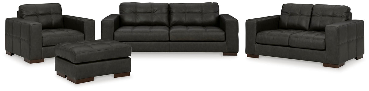 Luigi Sofa, Loveseat, Oversized Chair and Ottoman - 56506U3