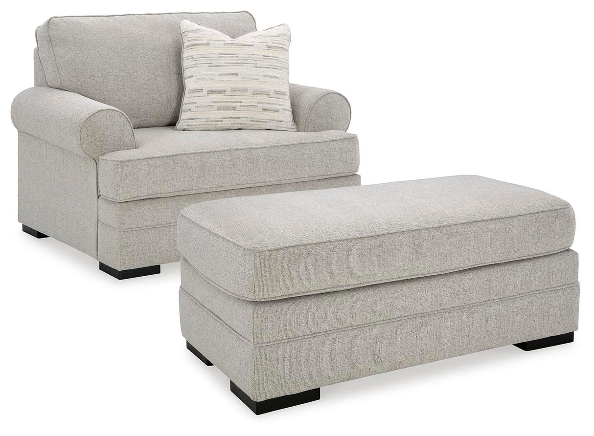 Eastonbridge Oversized Chair and Ottoman - 56603U2