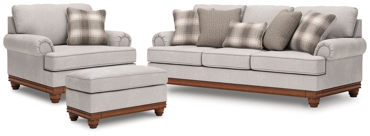 Clearbrooke Sofa, Oversized Chair and Ottoman - PC56803U2
