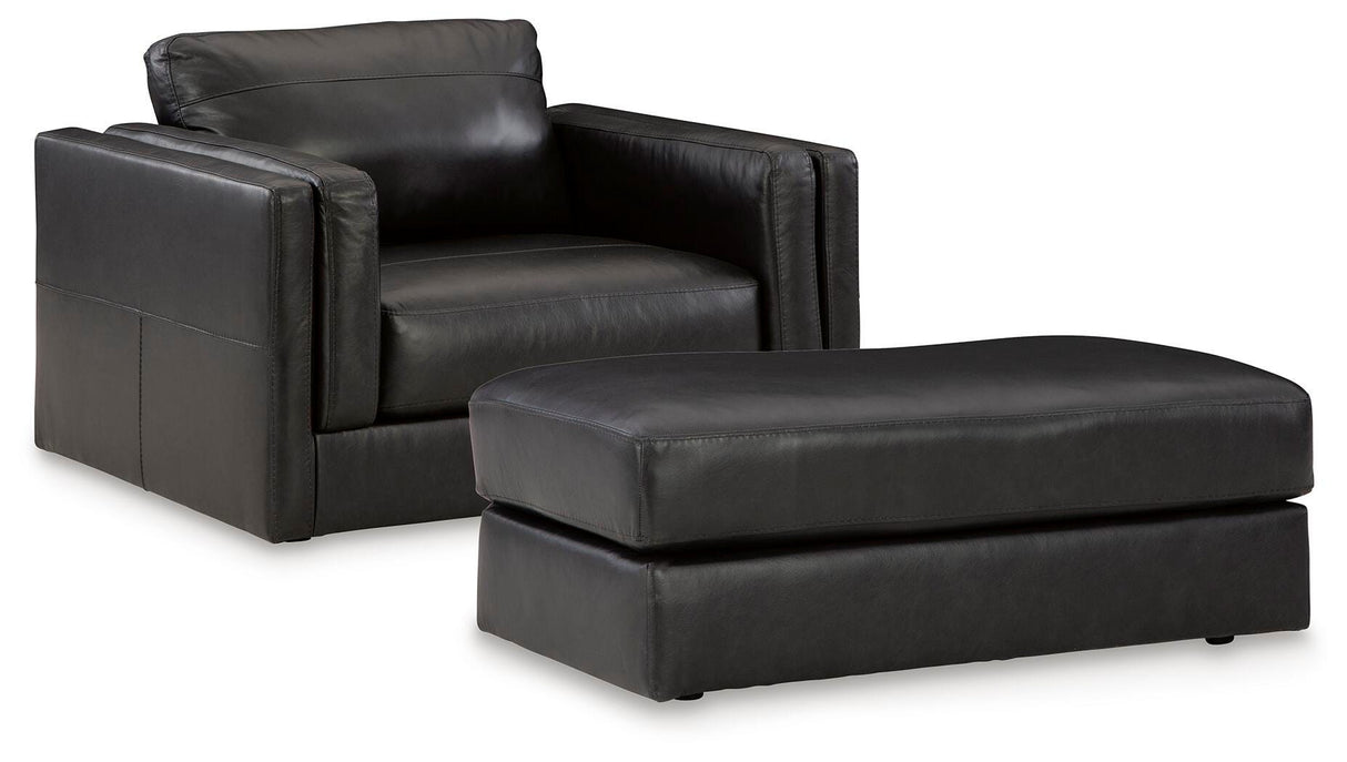 Amiata Oversized Chair and Ottoman - 57405U3