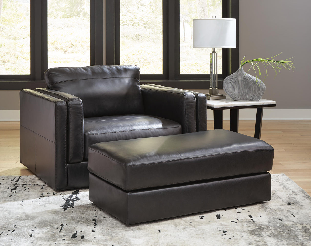 Amiata Oversized Chair and Ottoman - 57405U3