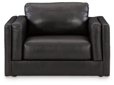 Amiata Oversized Chair and Ottoman - 57405U3