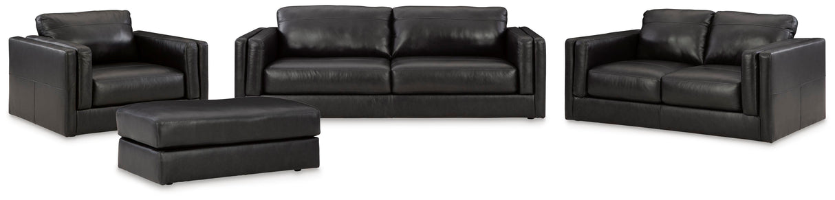 Amiata Sofa, Loveseat, Oversized Chair and Ottoman - 57405U4