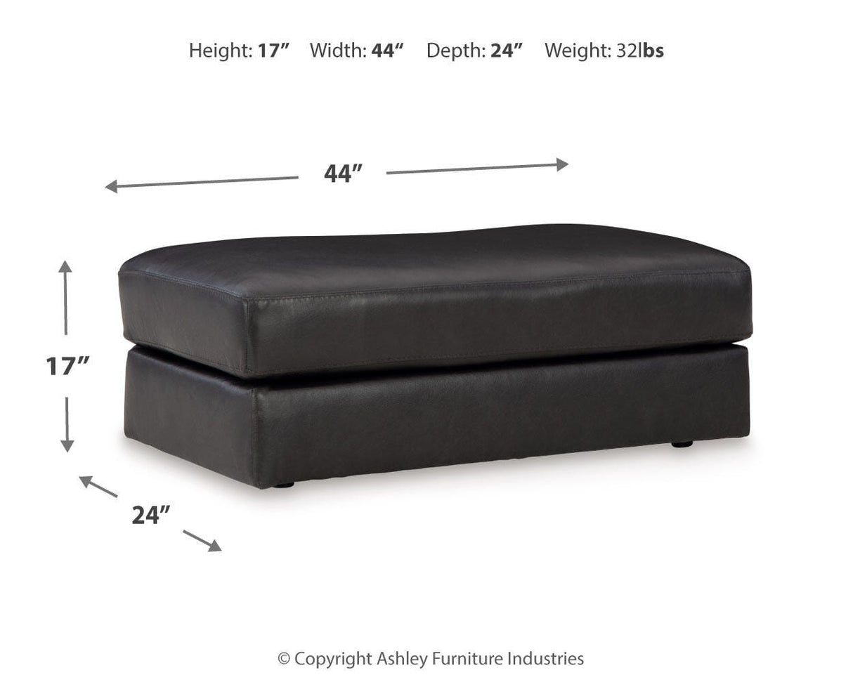 Amiata Oversized Chair and Ottoman - 57405U3