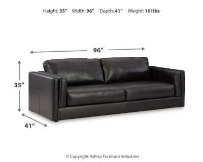 Amiata Sofa, Loveseat, Oversized Chair and Ottoman - 57405U4