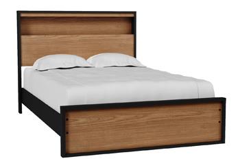 Kozmour Full Bookcase Complete Bed Frame - EB1460-72