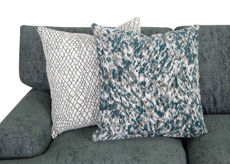 FRANK Emerald Sofa w/ Chaise - 96026345