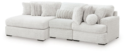 Cuddle Plush 3-Piece Sectional with Chaise - PC59106S7