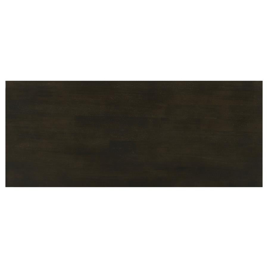 Rachelle 2-shelf Wood Entryway Console Table Deep Merlot - 5910