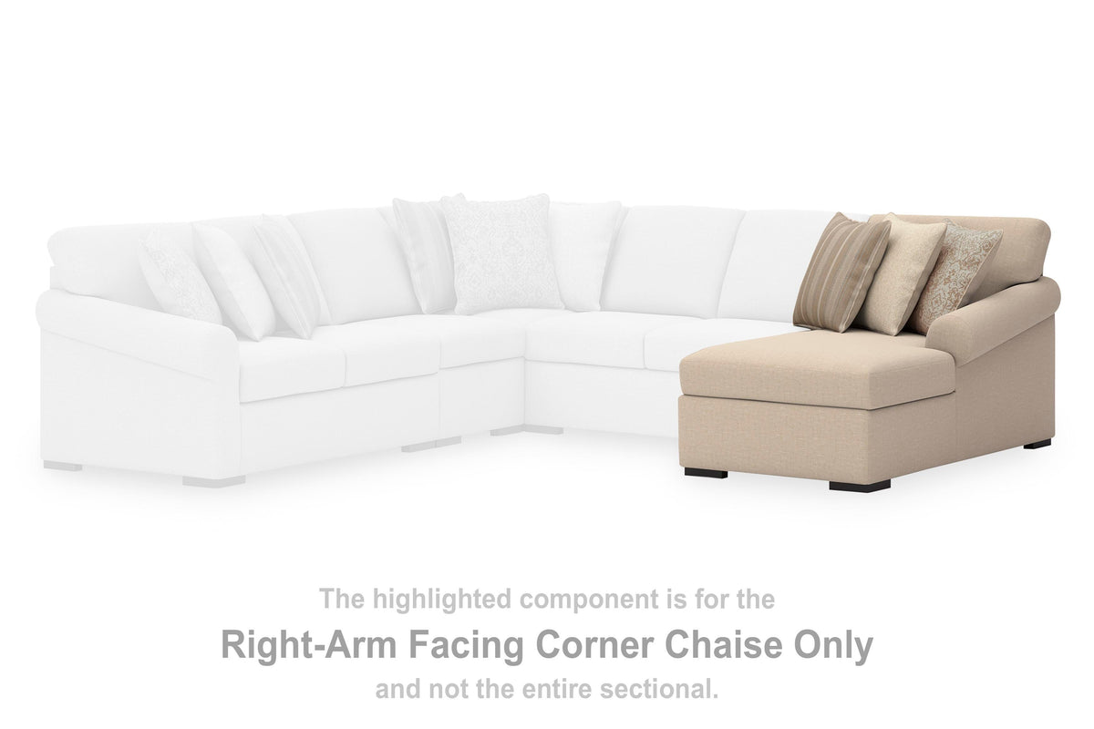 LadyMae Right-Arm Facing Corner Chaise - 5940417