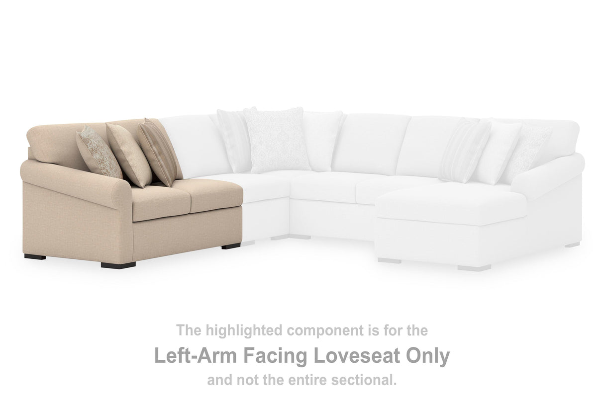 LadyMae Left-Arm Facing Loveseat - 5940455