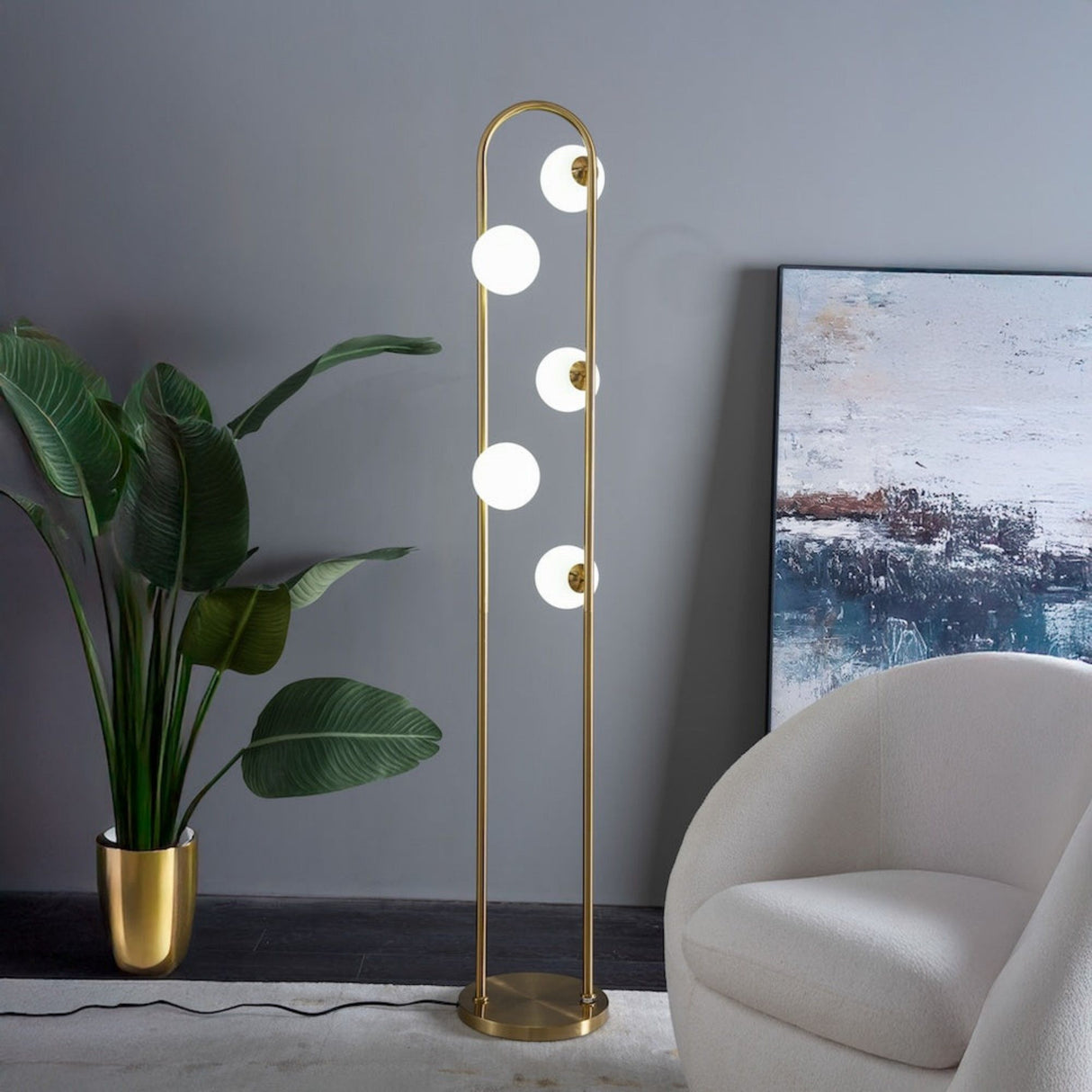 Artema - Floor Lamp - Gold