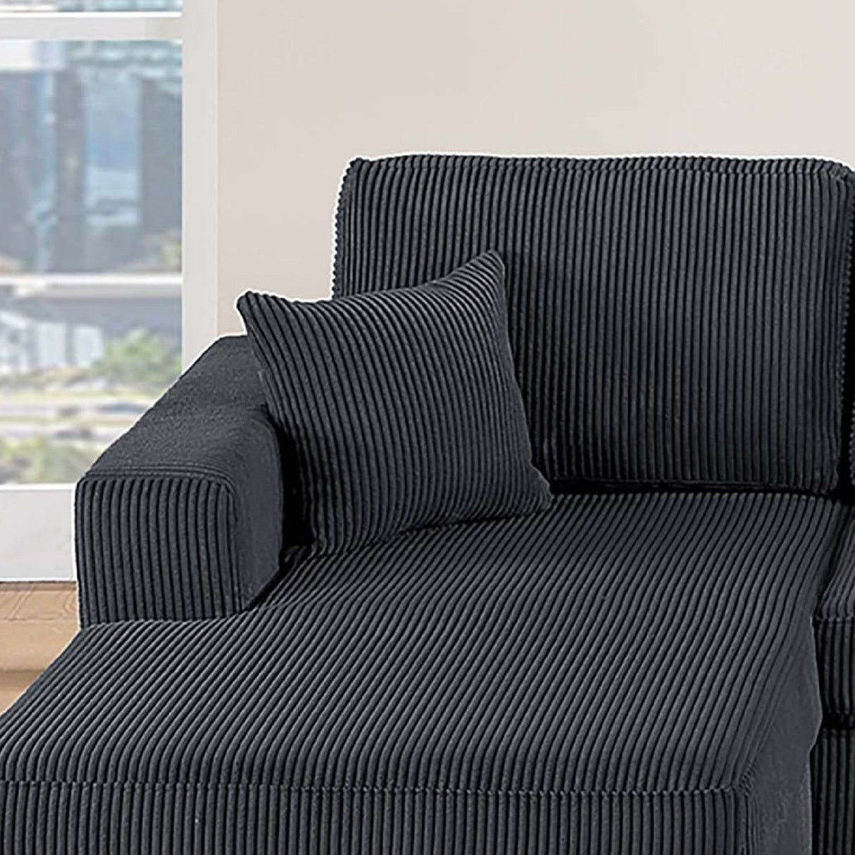 Modern Design Sectional Set With Right And Left Arm Chaise