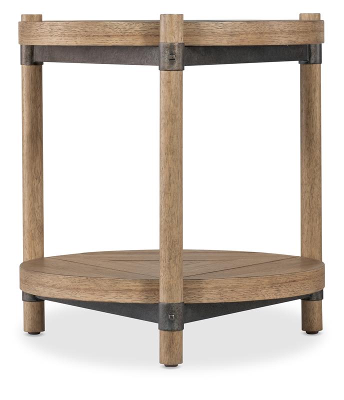 Vineyard Row Round End Table - 6952-80116-80