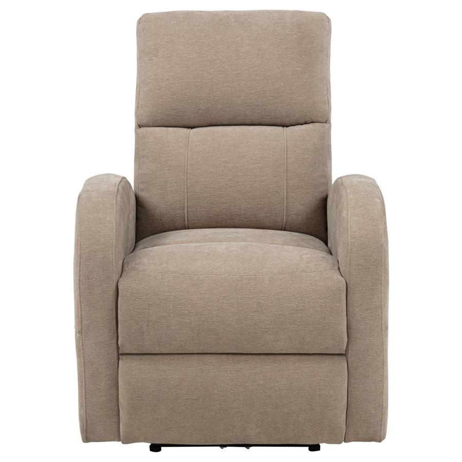 Grant Fabric Upholstered Power Recliner Chair Camel - 603303P