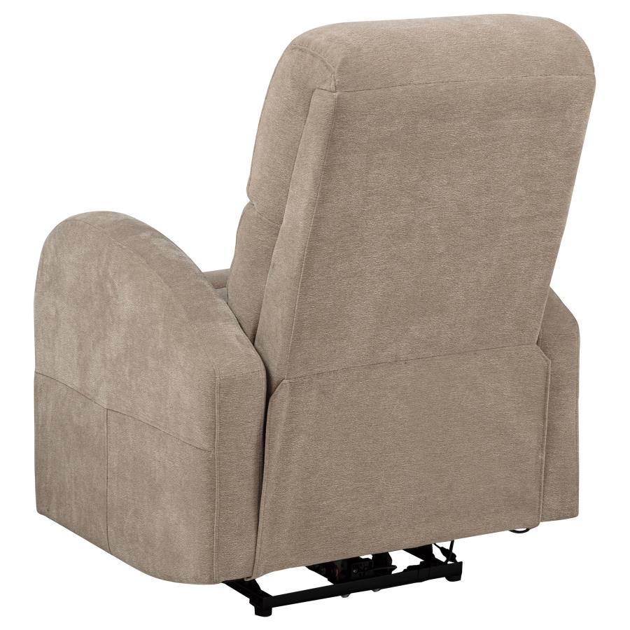 Grant Fabric Upholstered Power Recliner Chair Camel - 603303P