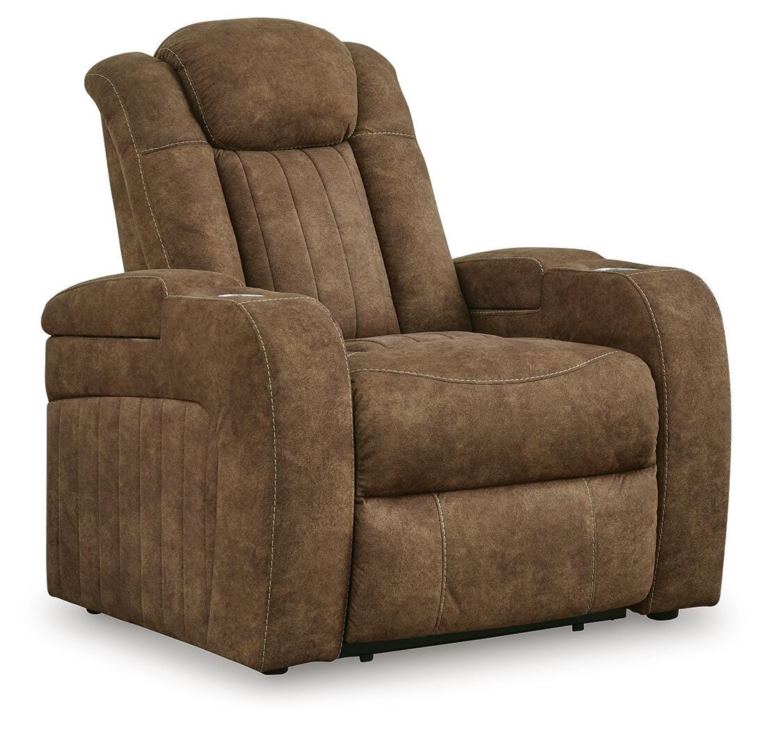 Wolfridge Power Reclining Sofa and Power Recliner - 60703U3