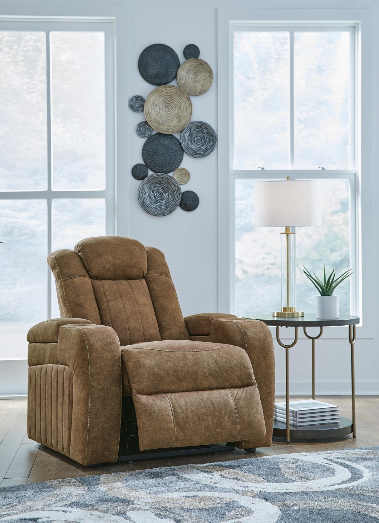 Wolfridge Power Reclining Sofa and Power Recliner - 60703U3