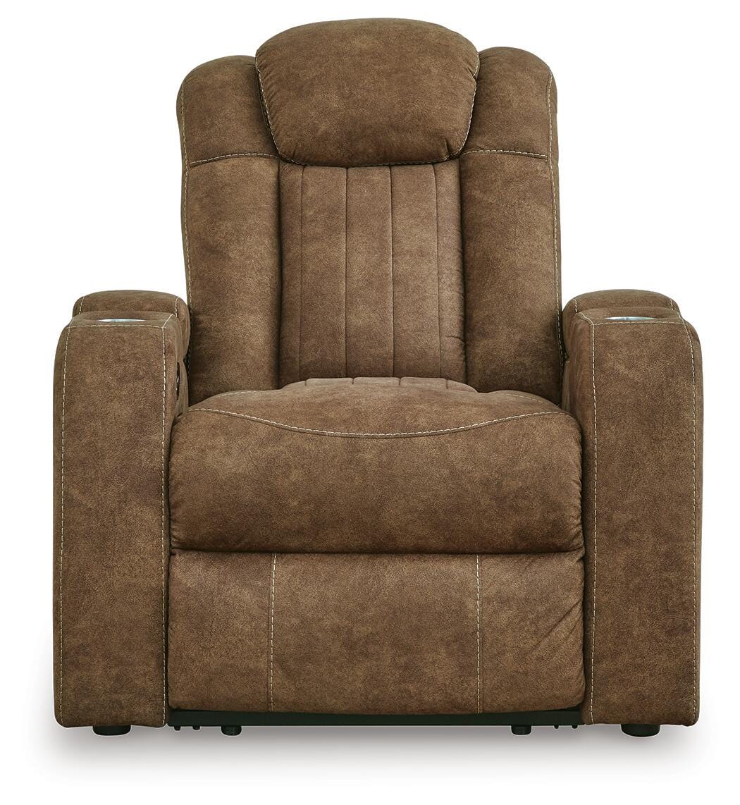 Wolfridge Power Reclining Sofa and Power Recliner - 60703U3