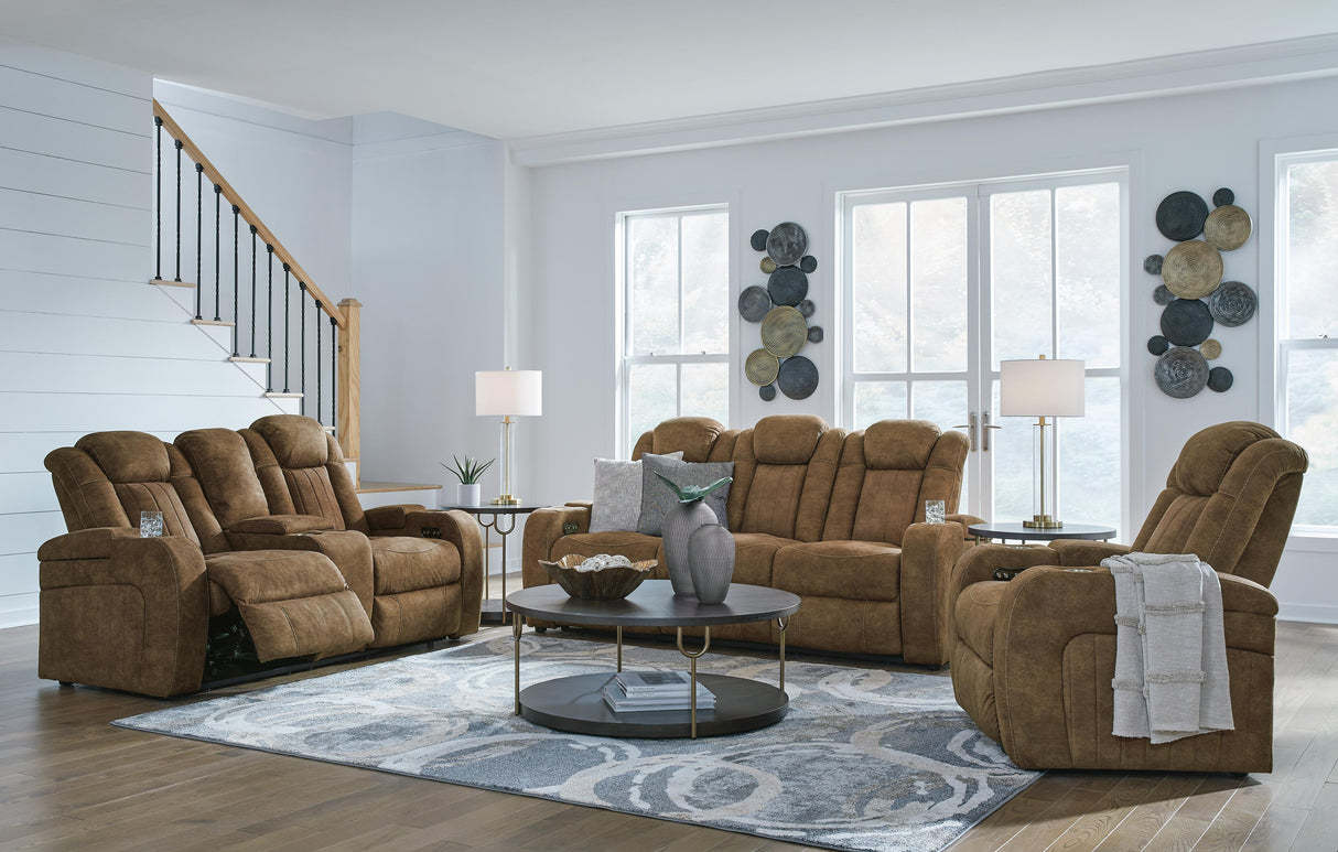 Wolfridge Power Reclining Sofa, Loveseat and Recliner - 60703U2