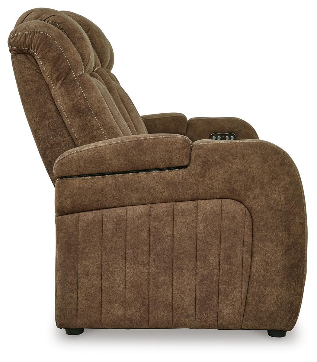 Wolfridge Power Reclining Sofa and Power Recliner - 60703U3
