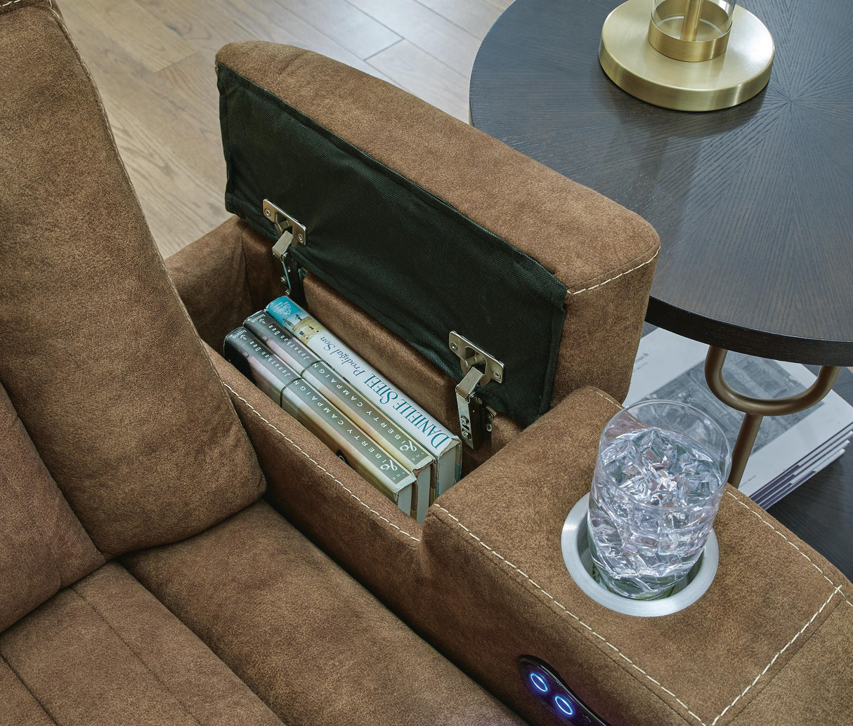Wolfridge Power Reclining Sofa and Loveseat - 60703U1